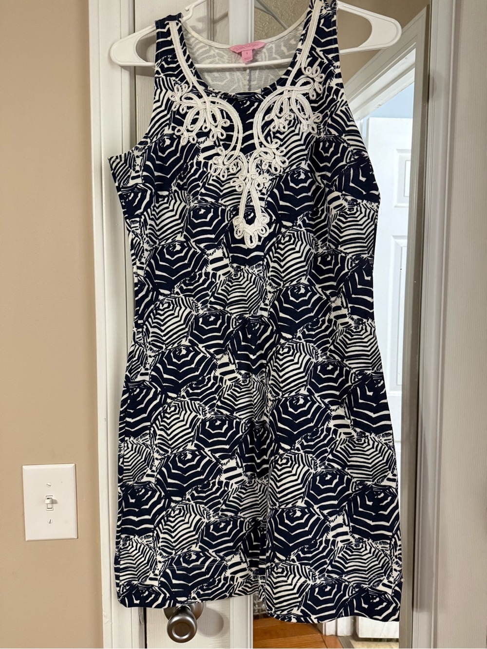 Lilly Pulitzer Navy & White Dress